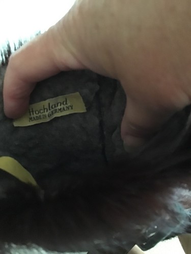 Hochland Lace Up Fur Boots Made In Germany - Picture 6 of 9