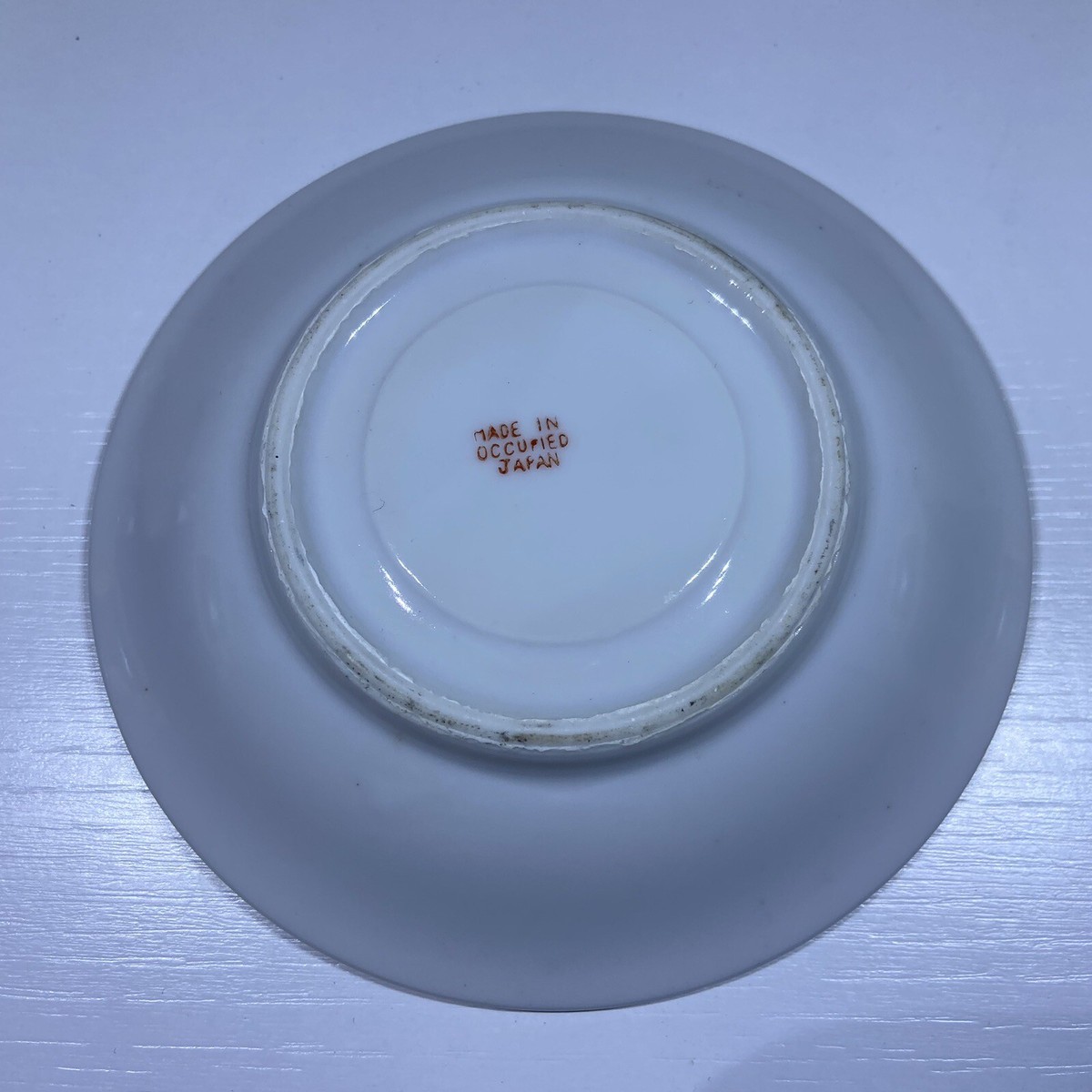 Vintage Moriage Dragonware Tea Cup And Saucer Made In Occupied