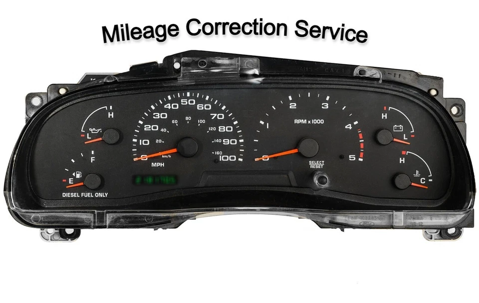 02-04 FORD F250 F350 F450 F550 Instrument Cluster [*Mileage ODOMETER CORRECTION] - Image 4 of 4