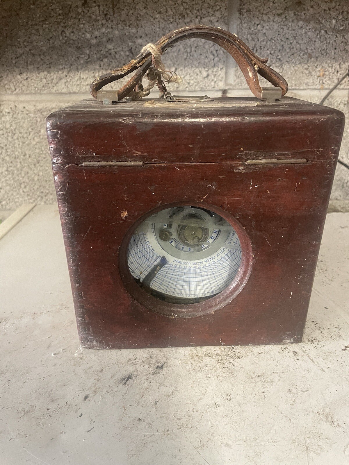 Vintage Pigeon Racing Clock eBay