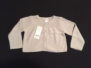 dressy silver cardigan sweater