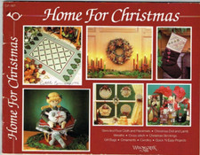 Home for Christmas Pattern Book Wreaths Stockings Cross Stitch Willow Creek 1984