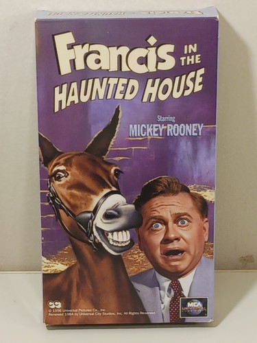 Francis in the Haunted House VHS Mickey Rooney - Picture 8 of 8