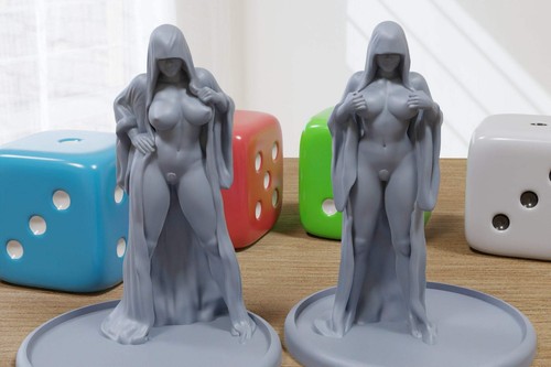 Séduisante Cult Duo - 3D Imprimé Mini Figurines pour Fantaisie Miniature - Bild 4 von 10