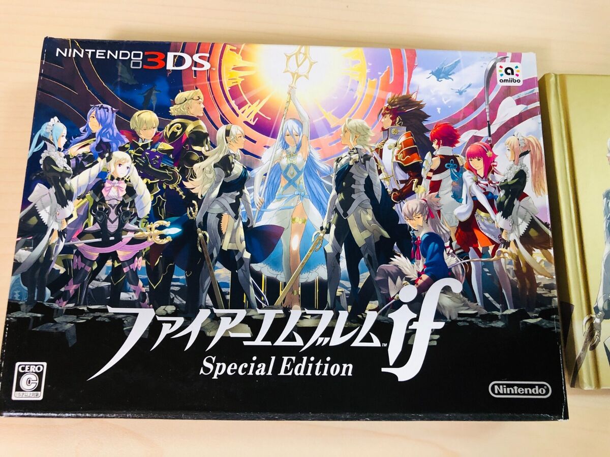 Nintendo 3DS Fire Emblem if SPECIAL EDITION Art Book + Promo Nintendo 3DS Fire Emblem if SPECIAL EDITION Art Book + Promo