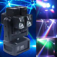 LED Stage RGBW Laser Moving Head Lights Beam DMX Club Disco Party DJ Stage Light