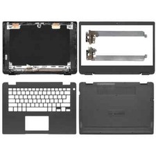 For Dell Latitude 3400 E3400 Laptop Back cover Front Bezel Hinge Palmrest Bottom