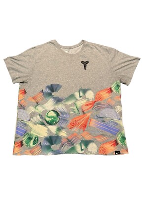 Nike Kobe Bryant KOBE 11 EASTER Edition T-Shirt Gray Mamba Size 3XL Dri-Fit  | eBay, image size:300x400