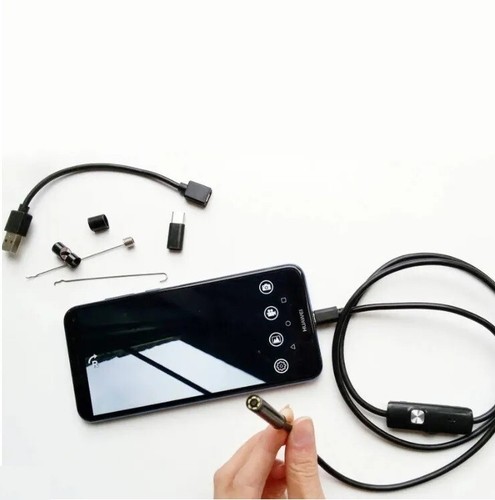 Waterproof Endoscope Snake Inspection Camera 1.5M 3 in 1 For Android Windows PC - 第 7/13 張圖片
