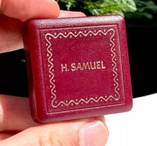 H Samuel Hsamuel H Samuels Vintage Original Ring Necklace Earring Jewellery Box
