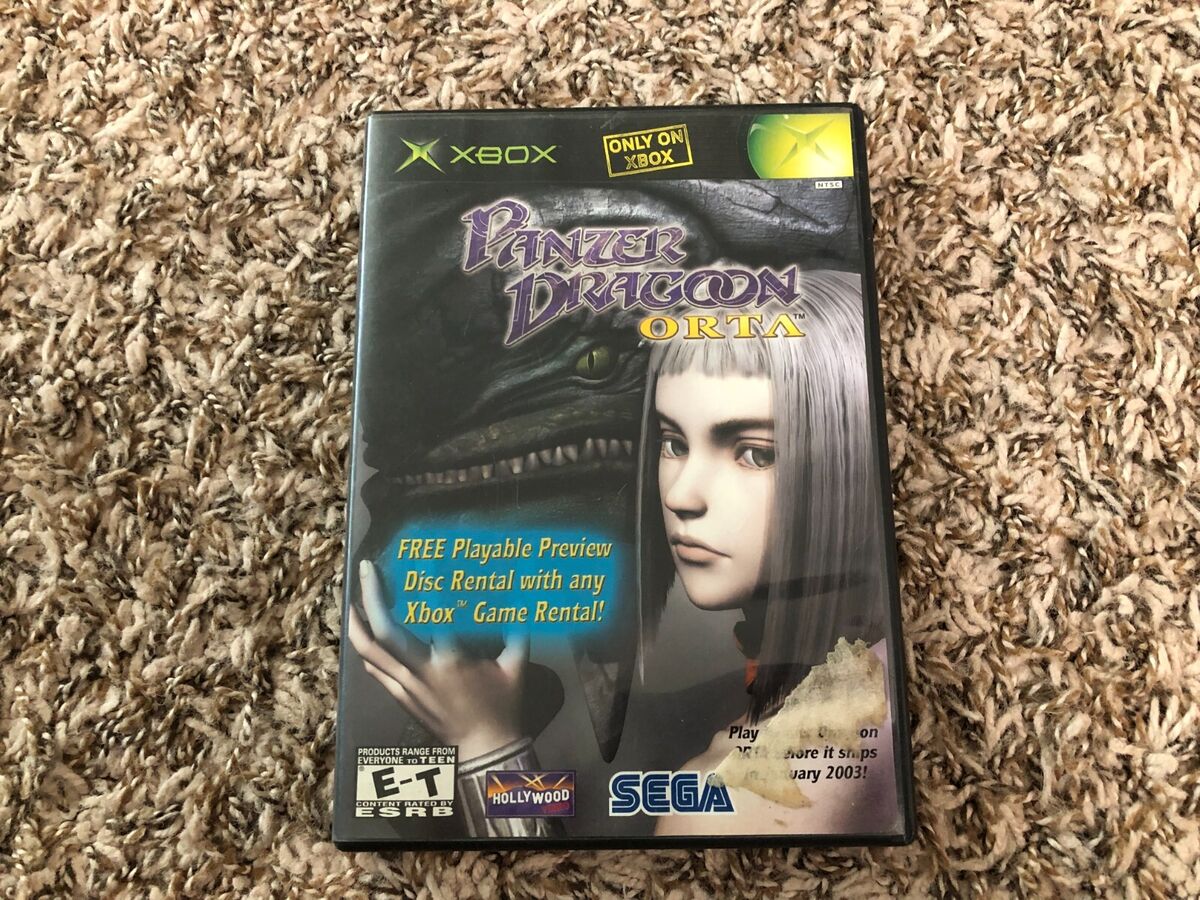 Panzer Dragoon Orta (Original OG XBOX, 2003) w/o Manual No Panzer Dragoon Orta (Original OG XBOX, 2003) w/o Manual No