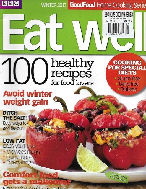 Bbc Good Food Home Cook Series Eat Well Magazine Winter 2012 Uk