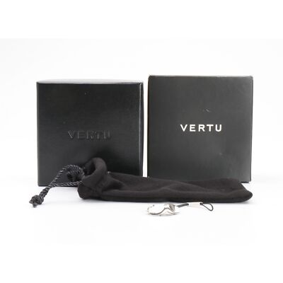 Vertu Universal V Charm AG SILBER logo Polished + TOP (225150)