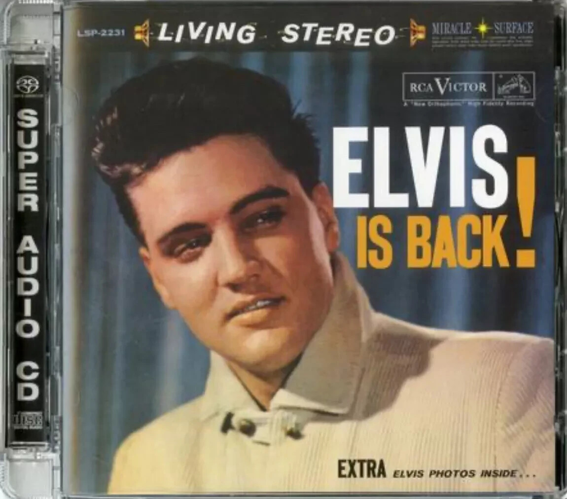 ELVIS PRESLEY - ELVIS IS BACK Analogue Productions Hybrid Master SACD
