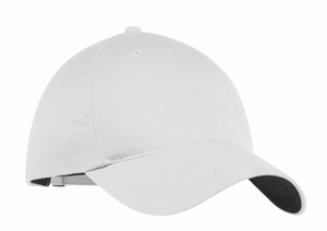 white nike dad hat