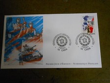 Enveloppe 1er jour 05.06.2004 /DEBARQUEMEMENTS & LIBERATION 1944