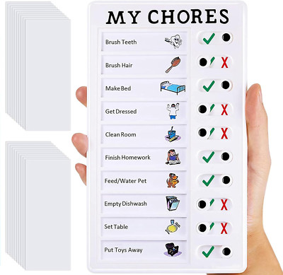 Checklisten-Tafel Aufgabenliste zum Aufkleben,Checklist Boards, to Do List Check