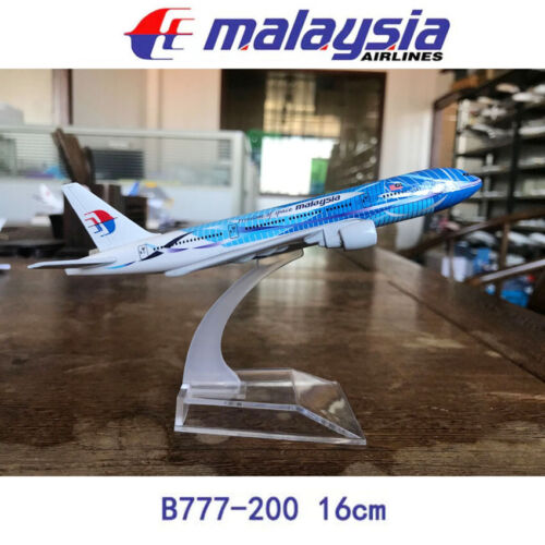 Plane Model 16/14cm Metal Toy Aeroplane Desktop Boeing Airlines Diecast Aircraft - Picture 1 of 26