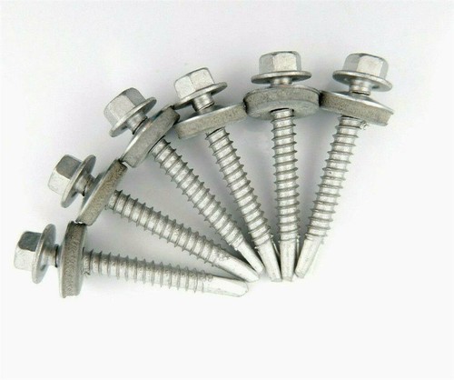 (Pack OF 100) 5.5 x 51mm Tech Screws for roofing & cladding self drill tek screw - Picture 10 of 11
