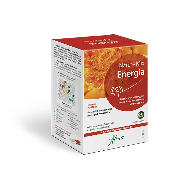 Natura mix energia 20 bustine orosolubili