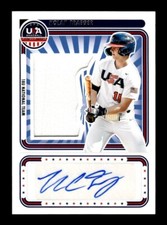 NOLAN TRAEGER 2024 PANINI USA BASEBALL STARS & STRIPES SILHOUETTES AUTO /199