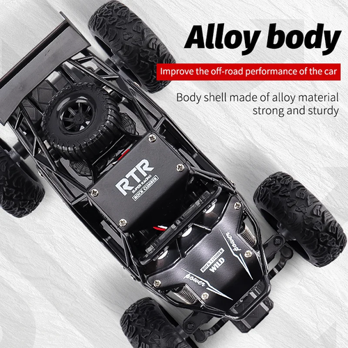 Voiture RC Alliage 1:20 avec LED - Camion Tout-Terrain Télécommandé 2.4G, Jouet - Photo 2/14
