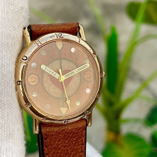 Rare Pierre Lannier Momoka Sakura Quartz Men's Watch 065.782 France - Picture 8 of 12