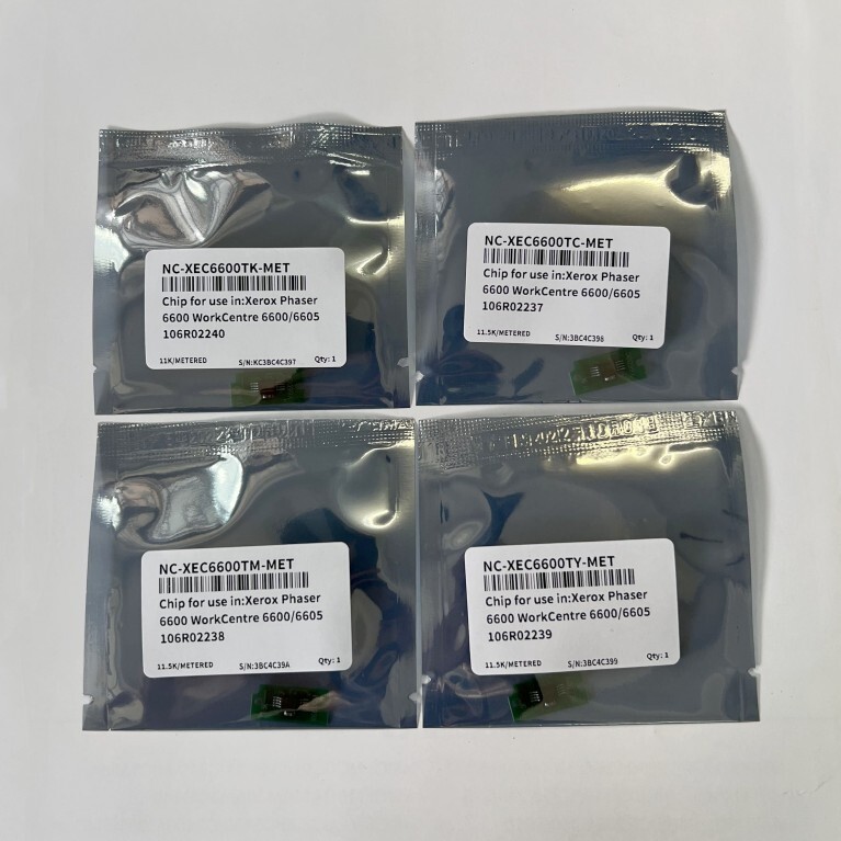 106R02240 106R02237 106R02239 Chip for Xerox Phaser 6600 WorkCentre 6605 106R02240 106R02237 106R02239 Chip for Xerox Phaser 6600 WorkCentre 6605