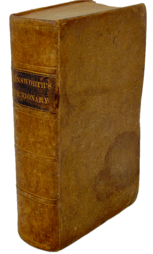 An Abridgment of Ainsworth's Dictionary, English and Latin, for use of Schools - Imagen 1 de 4