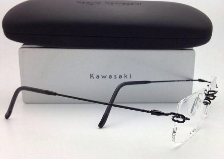New KAZUO KAWASAKI Eyeglasses MP 631 19 C012/54 Rimless Titanium