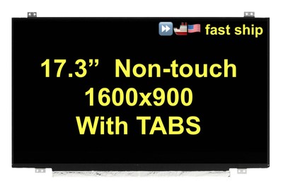 Schermo LCD Per Laptop 17,3 Pollici HD+ (1600x900) – 30 Pin. Ricambio Compatibile Con Boehydis NT173WDM-N21. LED Slim. - 2
