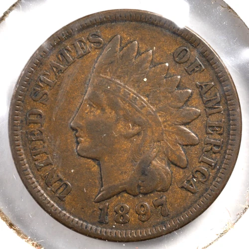 1897 Indian Head Penny Extremely Fine (XF)
