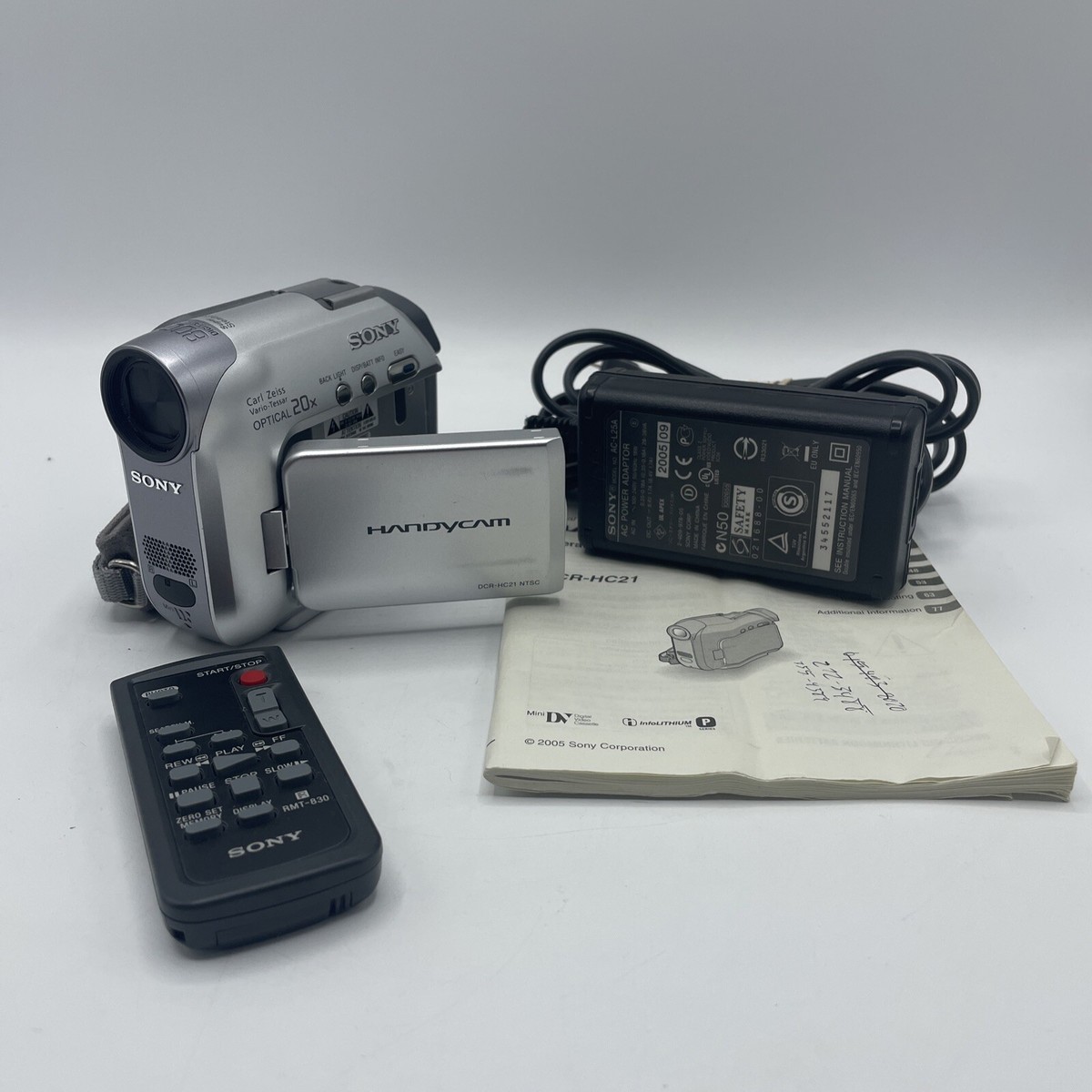 Sony Handycam DCR-HC21 NTSC Mini DV Camcorder - PARTS ONLY
