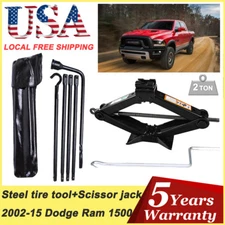 Spare Tire Tools Kit + Scissor Jack For For 2015 2014 2013 2012 Dodge Ram 1500