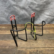 VIntage Blackburn Black Bicycle Water Bottle Cages Set of 2 Red Road MTB Holders