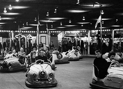 Federal Republic of Germany Berlin bumper car during the Beer Festival Photo