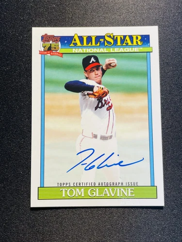 2026 Topps Series 1 Tom Glavine Red Foil (RAW)