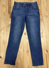 Democracy Ab Technology Womens 4 Jeans Slim Fit Mid Rise Denim Blue Jeans 27x27