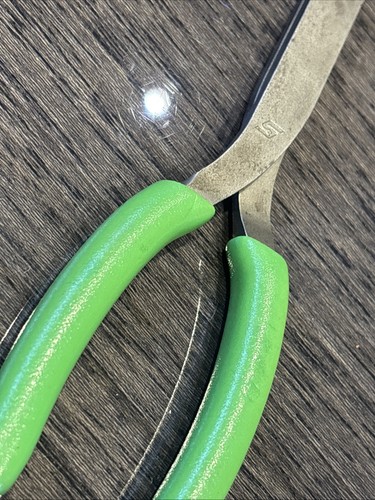 Snap-on Tools USA NEW GREEN Soft Grip 7" Long Mini Diagonal Cutters 808CF - Picture 4 of 6