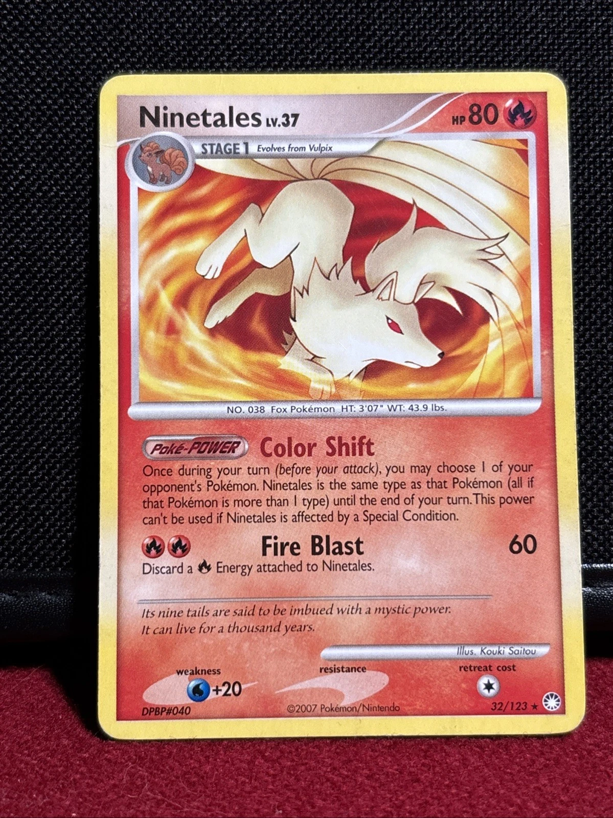 Ninetales 32/123 Mysterious Treasures Regular