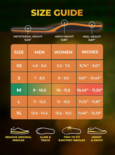 Running Athletic Shoe Insoles Men Women - Sport Insole - Shock Absorption Ins...