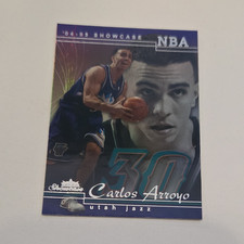 Fleer Showcase 2004-05 Carlos Arroyo Utah Jazz #4 Basketball Card