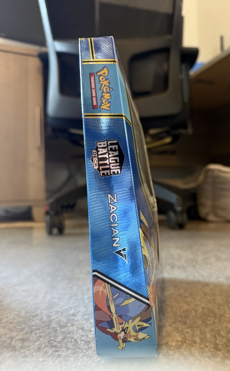 Pokemon TCG League Battle Deck Zacian V New Factory Sealed | eBay Pokemon TCG League Battle Deck Zacian V New Factory Sealed | eBay