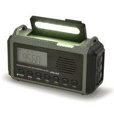 Hand Crank AM FM SW NOAA Weather Radio 4 Ways Powered 10000MAh Multifunction