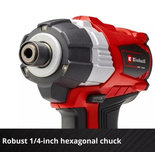 Einhell 2900RPM BRUSHLESS Motor TE-CI 18 Li BL 18V 1/4" Schlagschrauber NUR WERKZEUG - Bild 6 von 11
