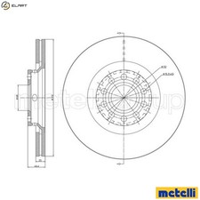 2x BRAKE DISC 23-0726C FOR SKODA VW SEAT AUDI A4/Convertible/S4 A6/S6 2.0L 4cyl