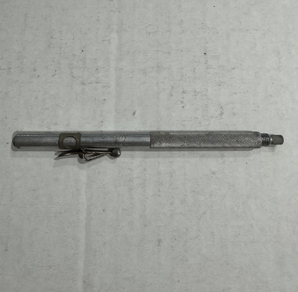 Vintage Lufkin USA pocket scriber for machinists — a precise, beautifully made tool from the golden age of American manufacturing.