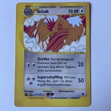 Pokémon Karte Ibitak 45/165 – Expedition (2002) – Rare – Deutsch – Top Zustand