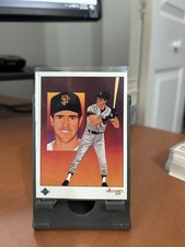1989 Upper Deck Will Clark Team Checklist #678 - San Francisco Giants