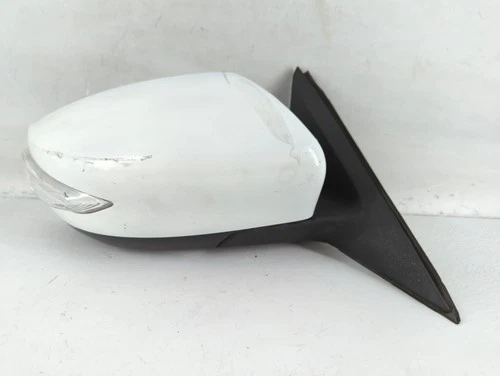 2013-2018 Nissan Altima Passenger Right Side View Power Door Mirror White KE7FF